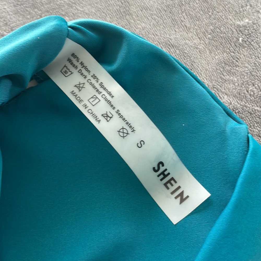 Teal Bathing Suit - Picture 5 of 5